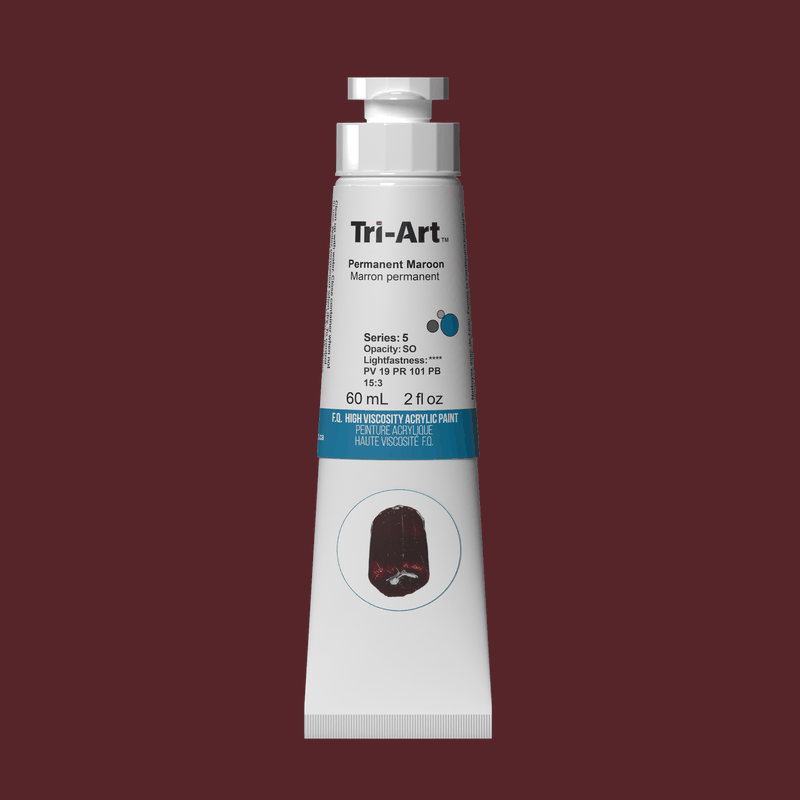 Tri-Art High Viscosity - Permanent Maroon