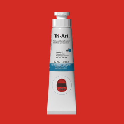 Tri-Art High Viscosity - Quinacridone Scarlet
