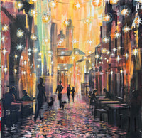 CITYSCAPE PAINTING WORKSHOPS CALGARY | Intermediate Acrylic and Oil Painting Class