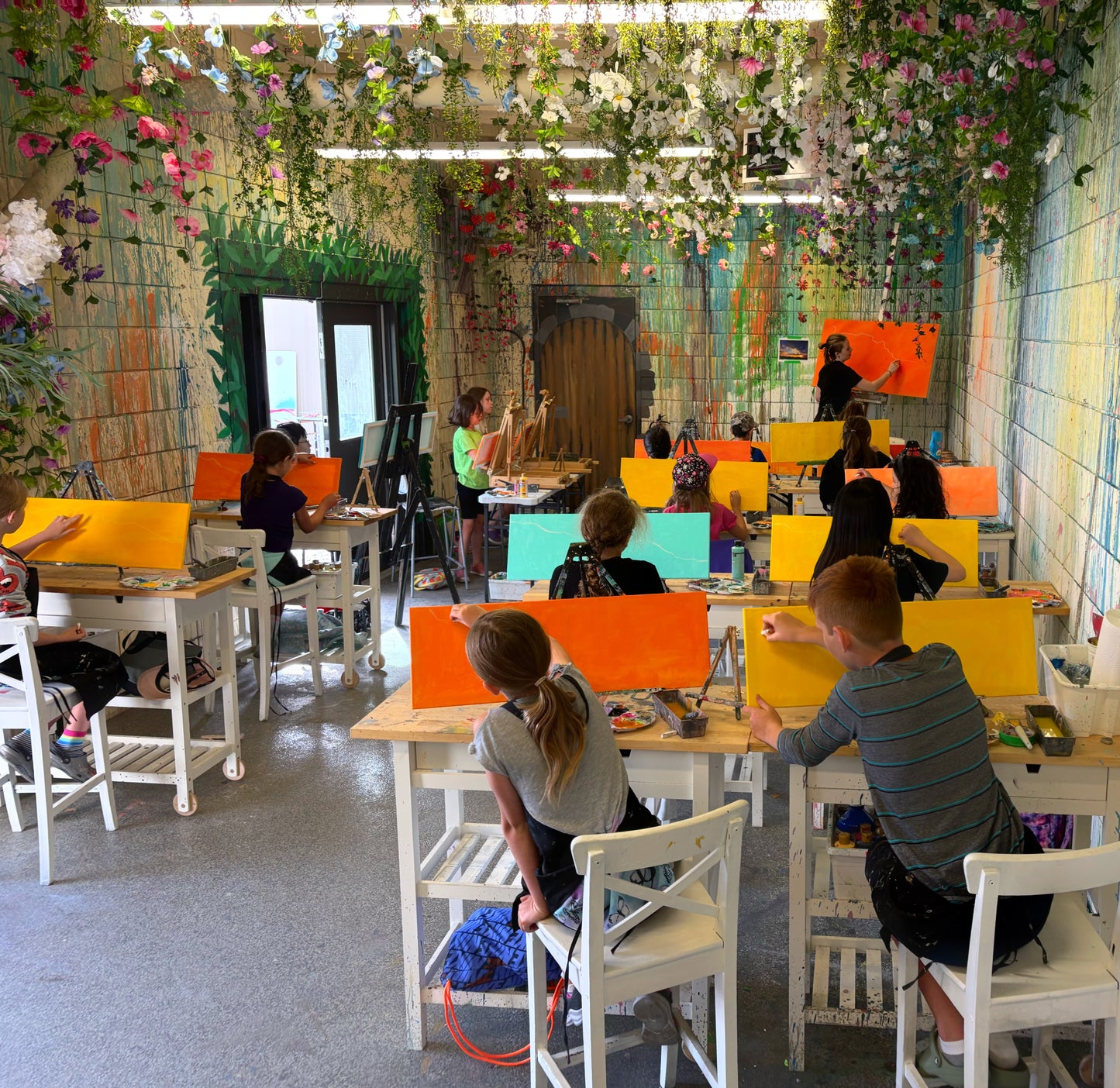 CHILDREN'S SEASONS ART STUDIO PASS - 40 Classes