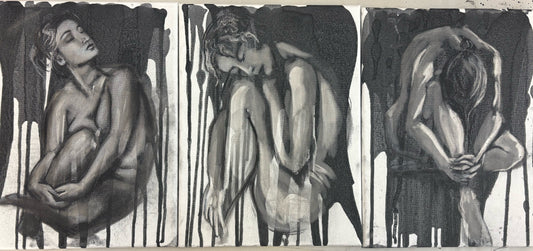 WORKSHOP - Charcoal on Canvas