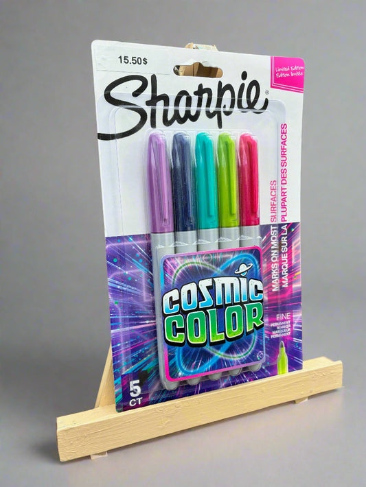 sharpie fine tip markers 5pc cosmic colourwave