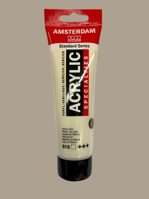 Amsterdam Acrylic Pearl Yellow 120ml