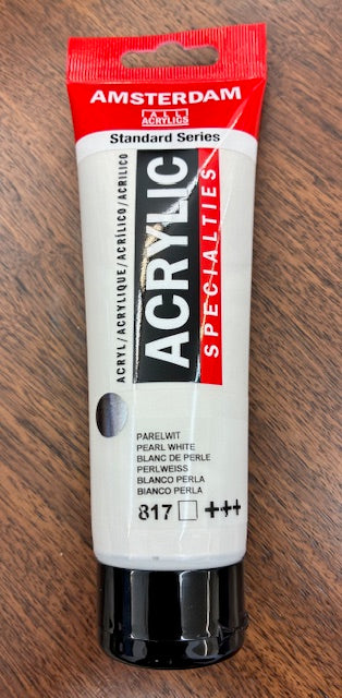 Amsterdam Acrylic Pearl White 120ml