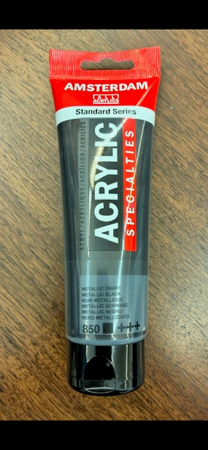 Amsterdam Acrylic Metallic Black 120ml
