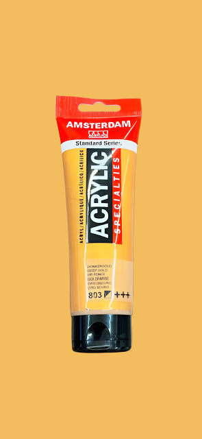 Amsterdam Acrylic Deep Gold 120ml