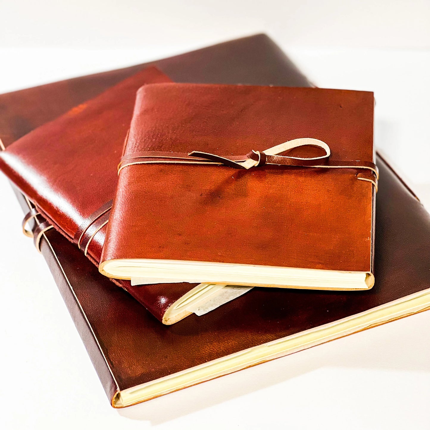 Tri-Art Leather Bound Journals