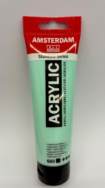 Amsterdam Acrylic Turquoise Green Light 120 ml