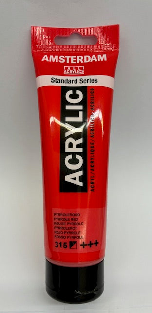 Amsterdam Acrylic Pyrrole Red 120ml
