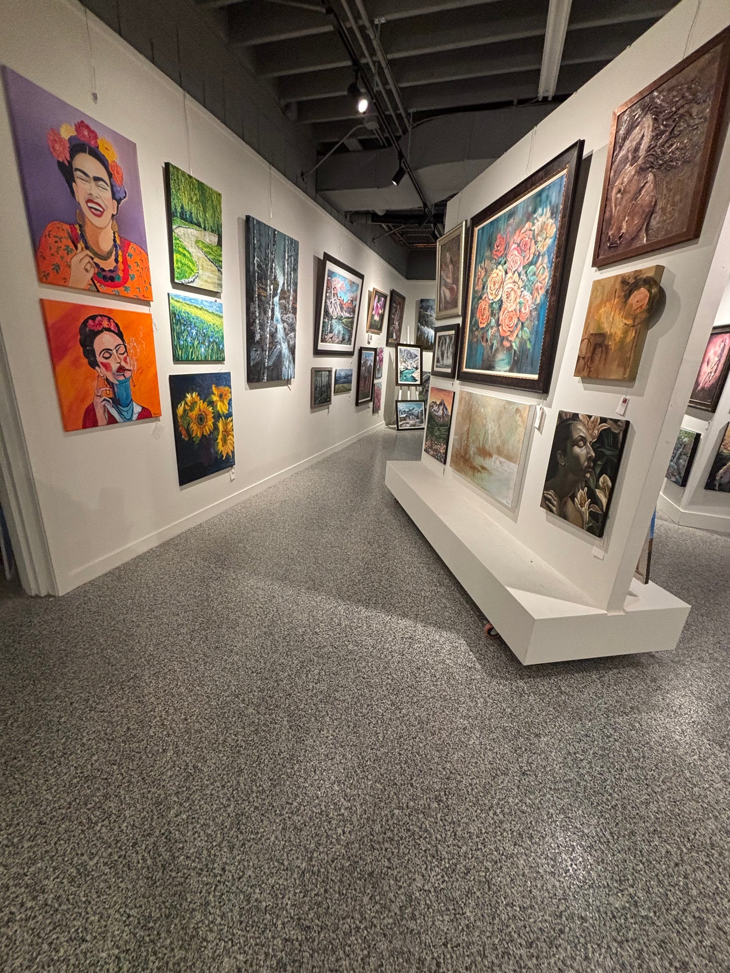 Calgary Corporate Artspace Event - The Grasby Art Garden, Art Studio and The Art Cellar Gallery