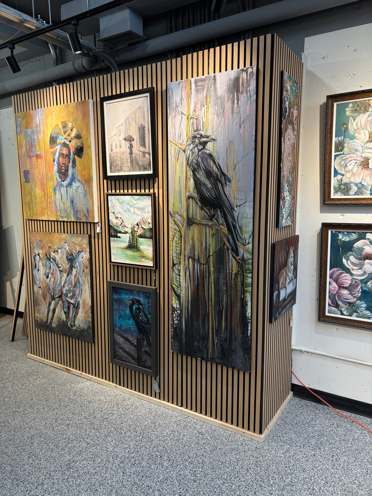 Calgary Corporate Artspace Event - The Grasby Art Garden, Art Studio and The Art Cellar Gallery