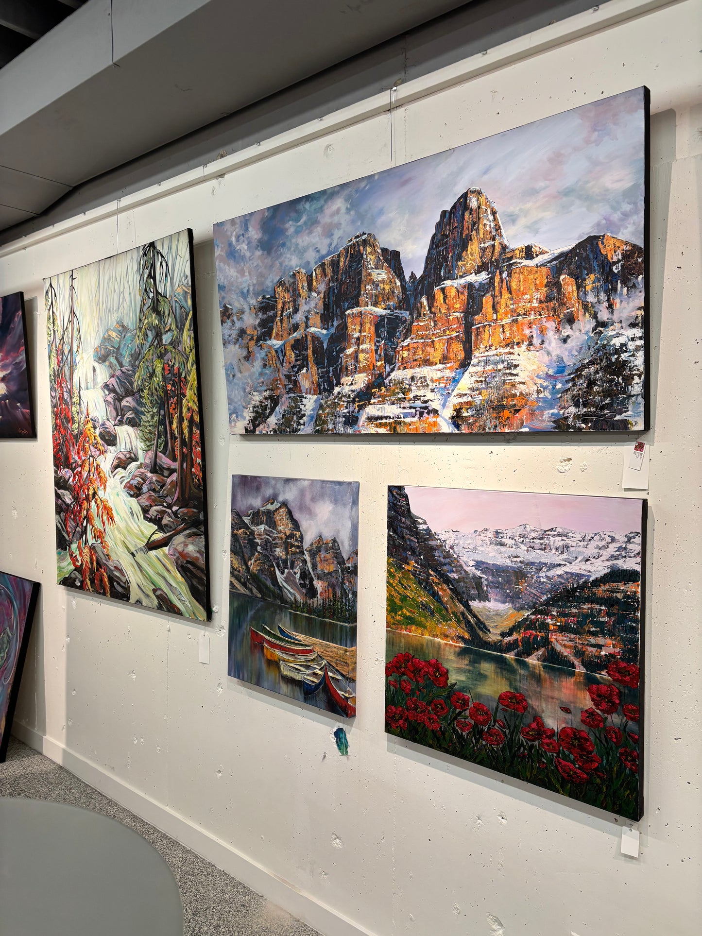 Calgary Corporate Artspace Event - The Grasby Art Garden, Art Studio and The Art Cellar Gallery