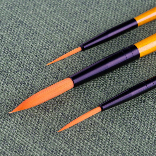 Tri-Art Artist Brushes - Short Synthetic - WC/Acryl - Liner