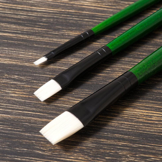 Tri-Art Artist Brushes - Long Handle Soft Synthetic - Stroke