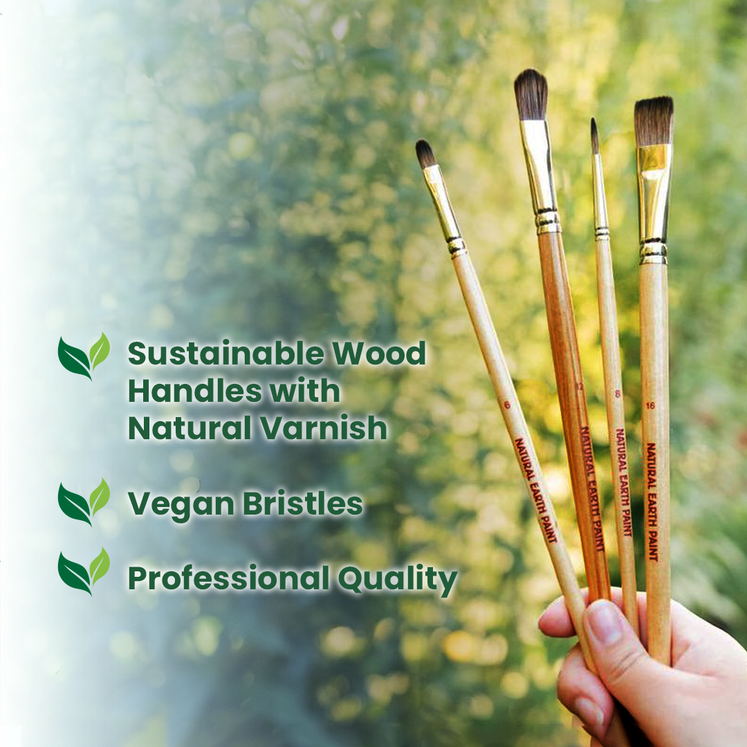 Eco-Friendly Fine Art Brushes