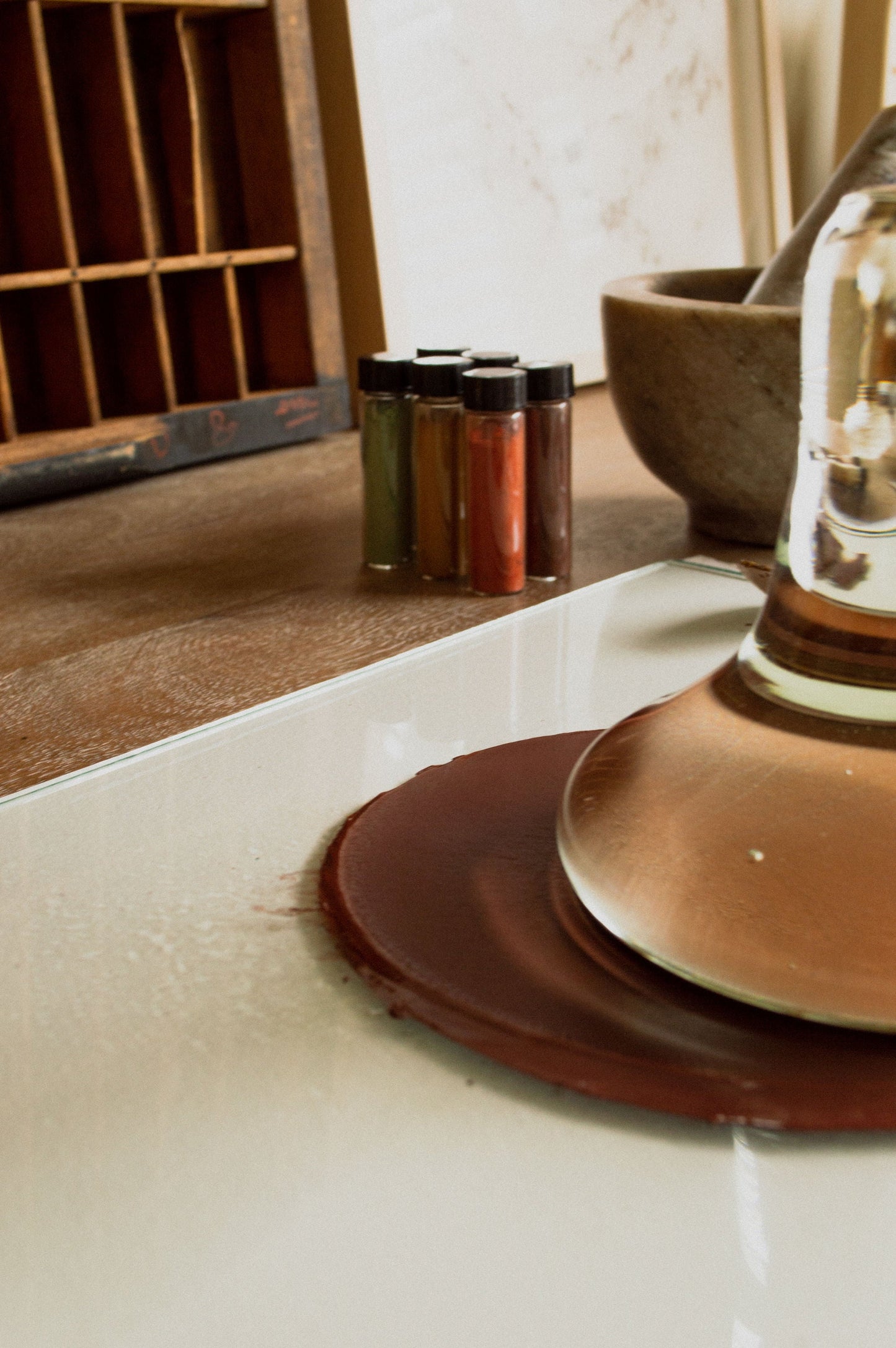 Hand-Crafted Glass Paint Mullers