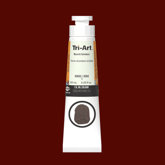Tri-Art Oil Colours - Burnt Umber