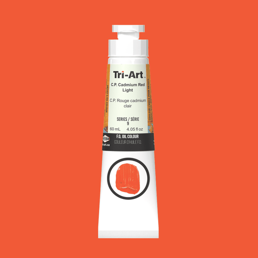 Tri-Art Oil Colours - C.P. Cadmium Red Light