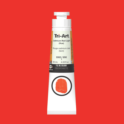 Tri-Art Oil Colours - Cadmium Red Light Hue