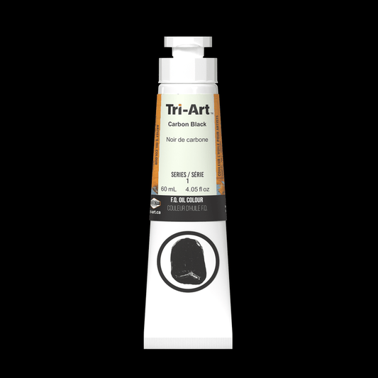 Tri-Art Oil Colours - Carbon Black