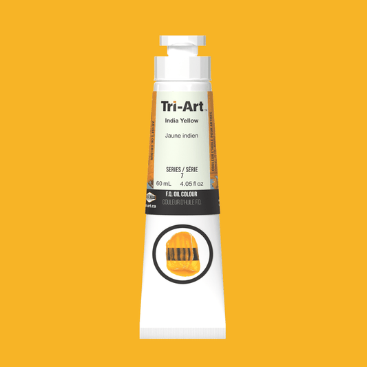 Tri-Art Oil Colours - India Yellow