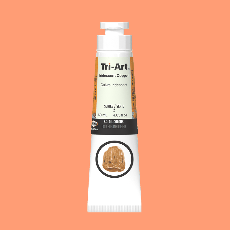 Tri-Art Oil Colours - Iridescent Copper