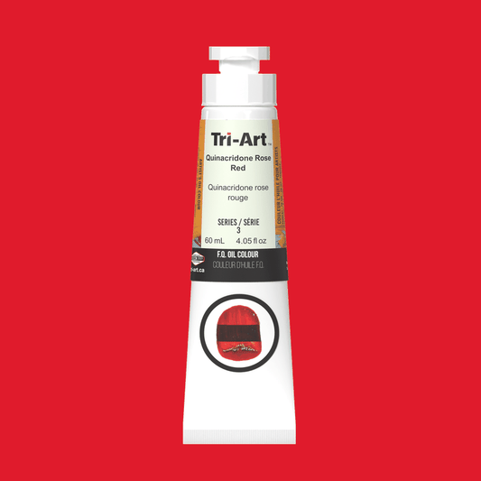 Tri-Art Oil Colours - Quinacridone Rose Red