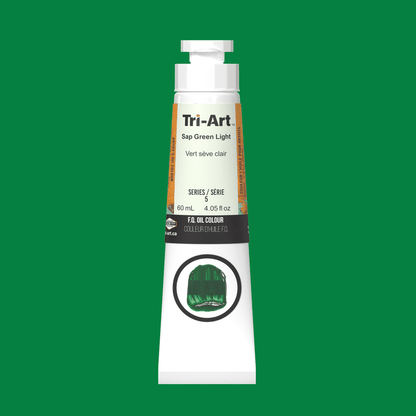 Tri-Art Oil Colours - Sap Green Light