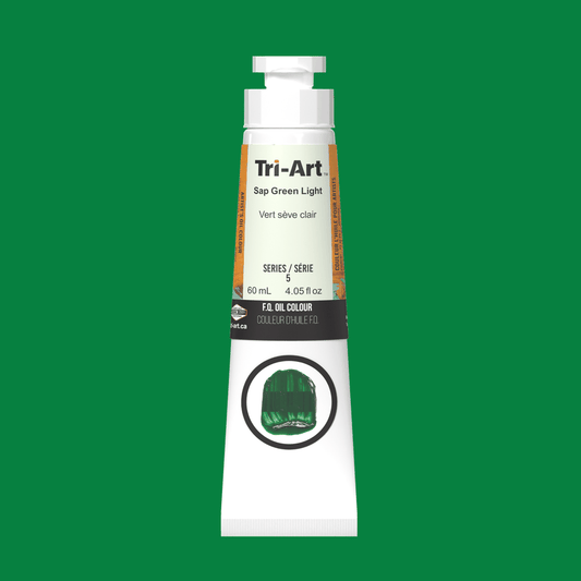 Tri-Art Oil Colours - Sap Green Light