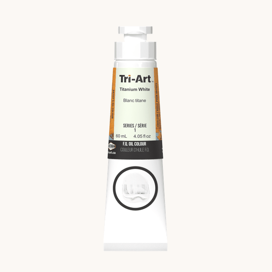 Tri-Art Oil Colours - Titanium White