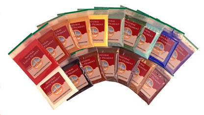 Earth & Mineral Pigments Sample Pack (20 colours)