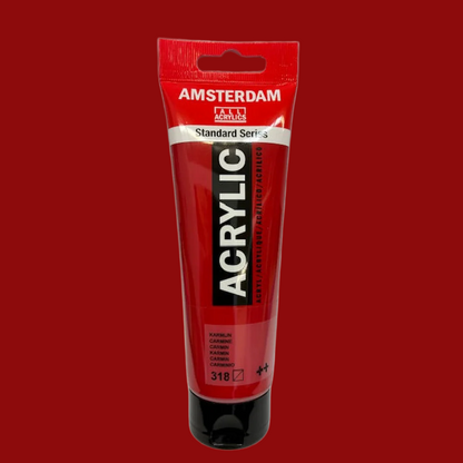 Amsterdam Acrylic Carmine 120ml