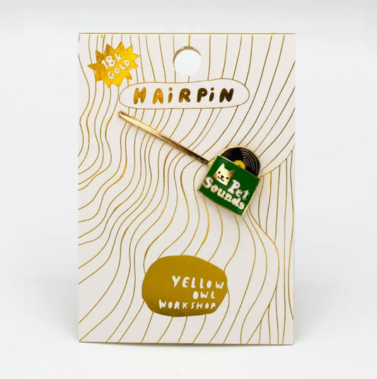 Yellow Owl Workshop Pet Sounds Hairpin