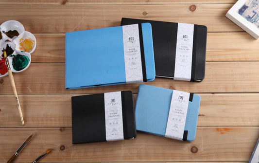 Dorerart Black Water Color Pad, 24 sheets, 160x240mm