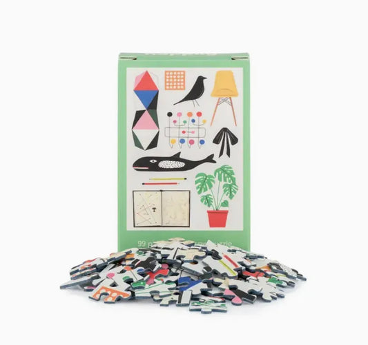 Eames - 99 Piece Mini Jigsaw Puzzle