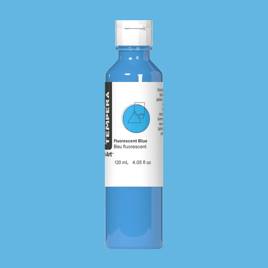 Primary Liquid Tempera - Fluorescent Blue