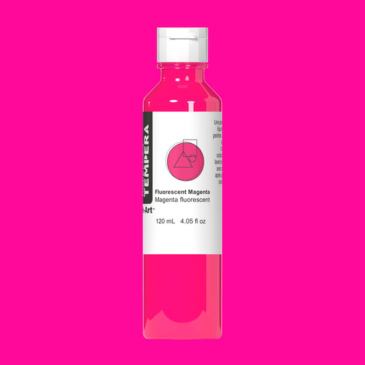 Primary Liquid Tempera - Fluorescent Magenta