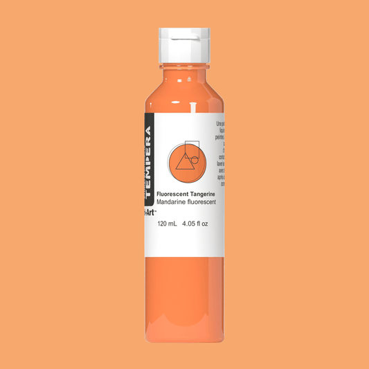 Primary Liquid Tempera - Fluorescent Tangerine
