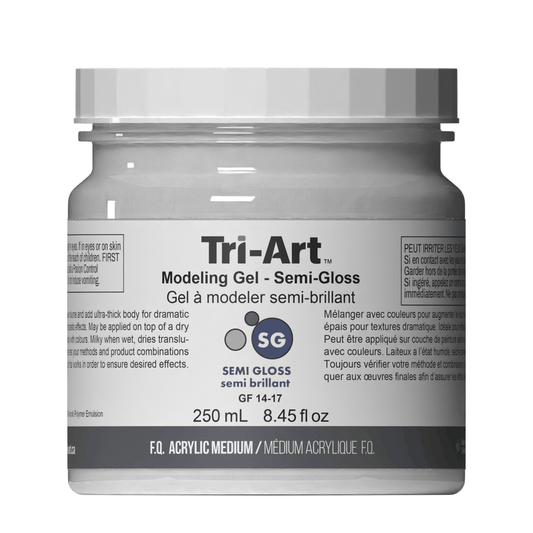 Tri-Art Mediums - Modeling Gel Semi Gloss