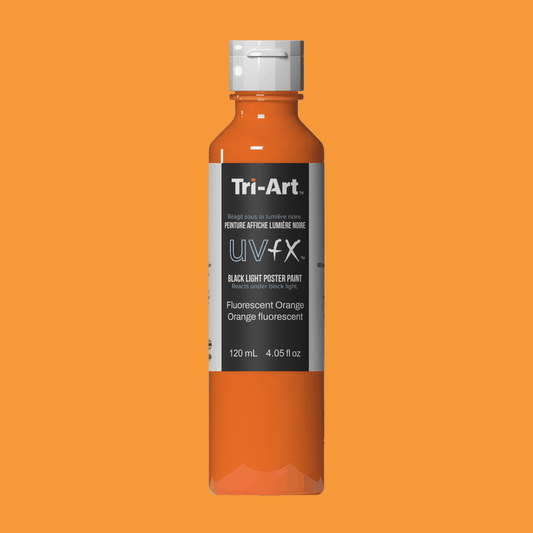 UVFX Black Light Poster Paint - Fluorescent Orange