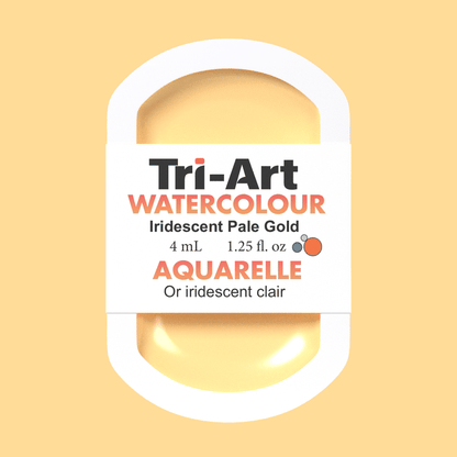 Tri-Art Water Colours - Iridescent Pale Gold