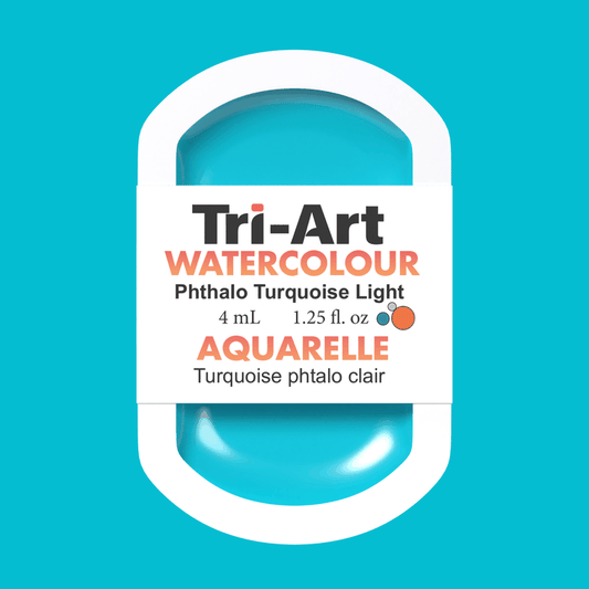 Tri-Art Water Colours - Phthalo Turquoise Light