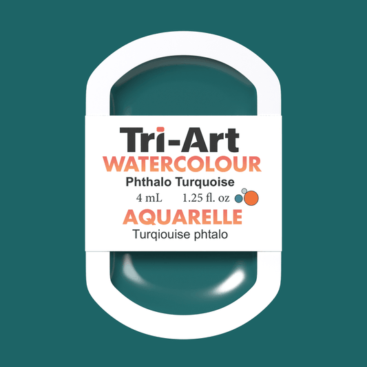 Tri-Art Water Colours - Phthalo Turquoise
