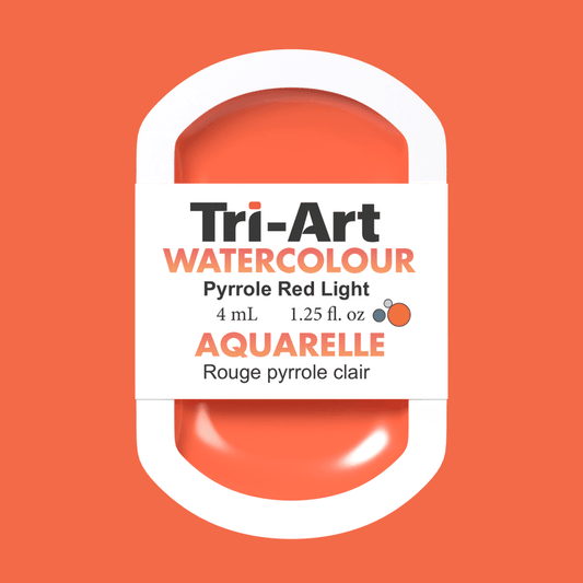 Tri-Art Water Colours - Pyrrole Red Light