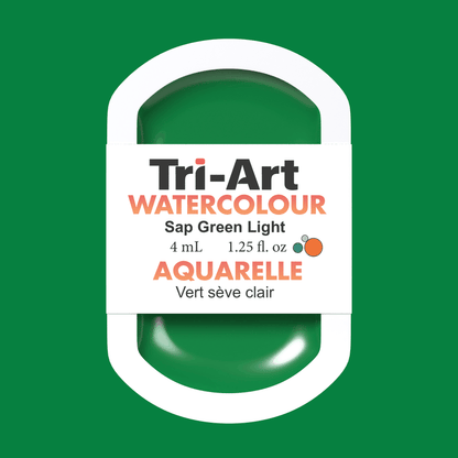 Tri-Art Water Colours - Sap Green Light