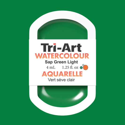 Tri-Art Water Colours - Sap Green Light