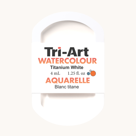 Tri-Art Water Colours - Titanium White