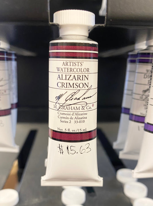 M. Graham Alizarin Crimson 0.5 oz (15 ml) Artists' Watercolor