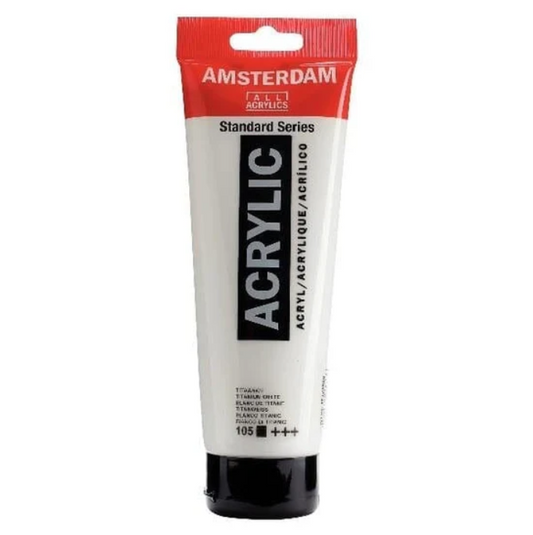 Amsterdam Acrylic Titanium White 250ml