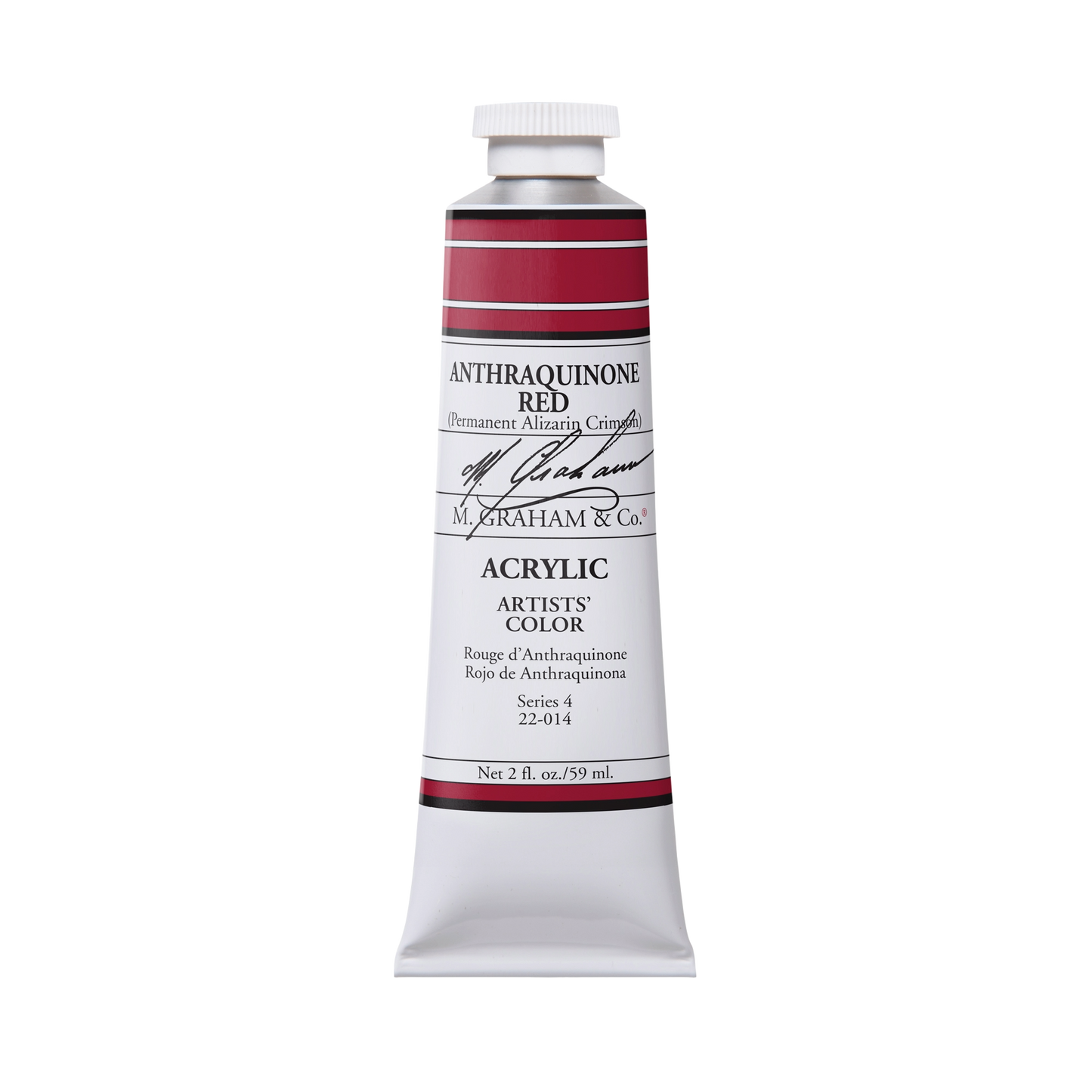 M. Graham | Acrylic Anthraquinone Red | 59ml